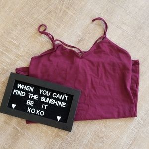 🔥3 for $20 | Express Merlot Cami
